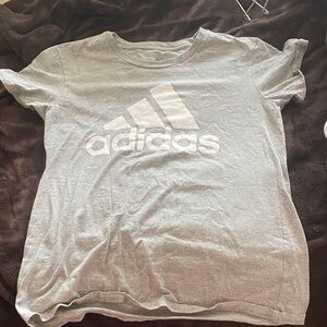 Adidas Kids Light Gray Tee